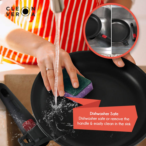 dishwasher safe nonstick frying pan cookware