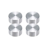 4 pack glass bottle replacement stainless steel caps