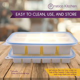 Easy to clean, use and store lids