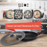 Clever universal lid with Cleverona fry pan