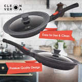 Premium quality and easy to clean frying pan skillet