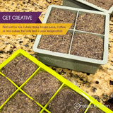 Make frozen juice, coffee, or tea cubes with a large ice tray