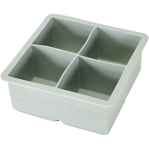 Large 2.25 inch ice cube tray making 4 big ice cubes