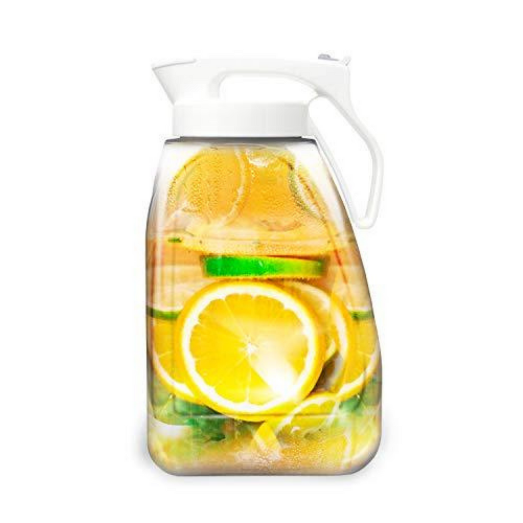 Pratico Kitchen SnapPour Water, Juice, and Beverage Airtight Pitcher